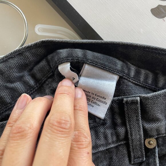 Vintage Calvin Klein Mom Jeans - Black Wash - Picture 7 of 7